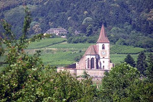 Hunawihr et son église octogonale